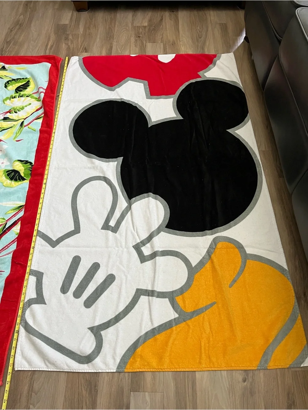 Disney beach towels (Mickey and Minnie)